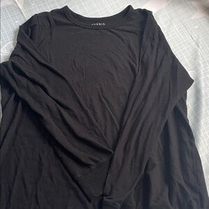 Torrid Black Long Sleeve Tee